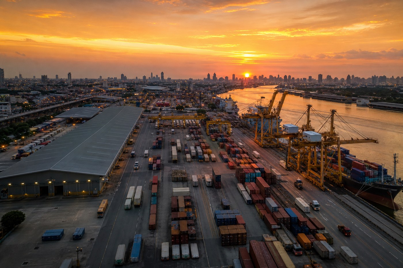 PortLine Logistics operasyon merkezi